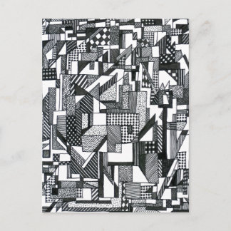 Cartão Postal Geometria Emergente