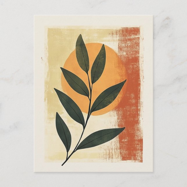Cartão Postal Geometria Orgânica #112 (Frente)