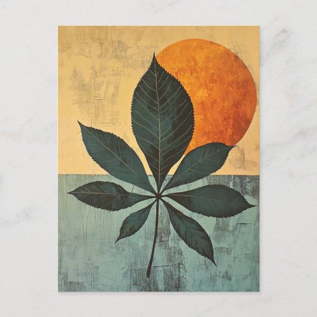 Cartão Postal Geometria Orgânica #124 (Frente)