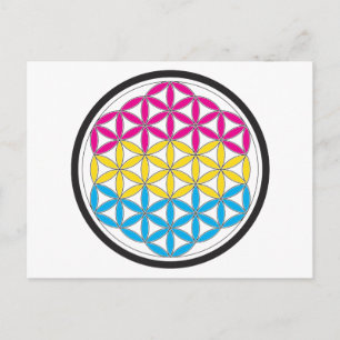 Cartão Postal geometria sagrada