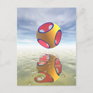 Cartão Postal Geometria Sólida Construtiva