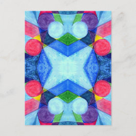 Cartão postal Geométrico Skittles