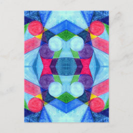 Cartão postal Geométrico Skittles