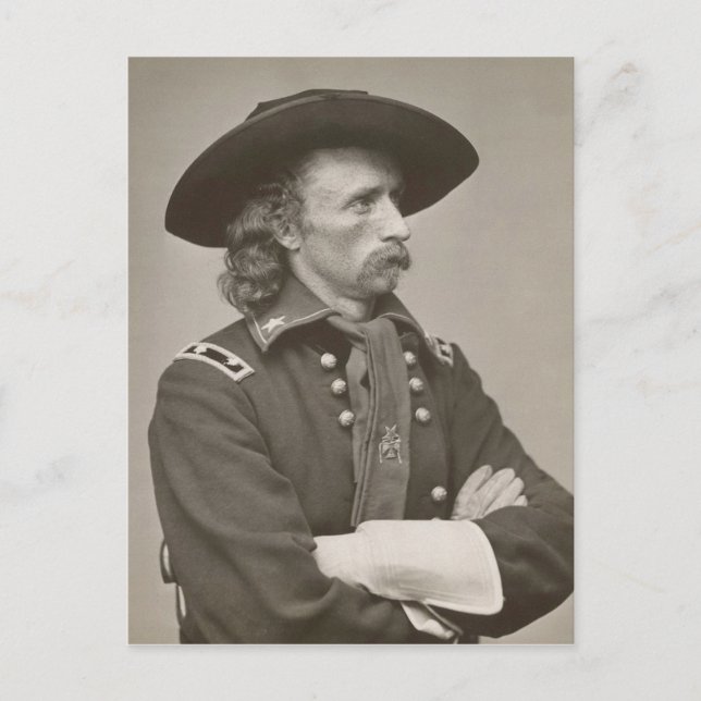 Cartão Postal George Armstrong Custer (Frente)