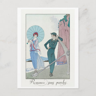 Cartão Postal George Barbier, Cartão-postal Art Deco