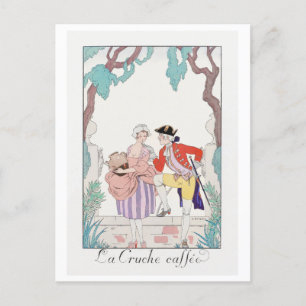 Cartão Postal George Barbier, Cartão-postal Art Deco