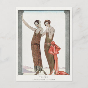 Cartão Postal George Barbier, Cartão-postal Art Deco