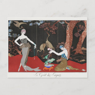 Cartão Postal George Barbier, Cartão-postal Art Deco