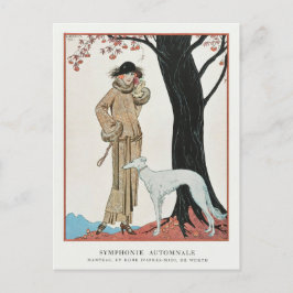 Cartão Postal George Barbier Postcard