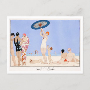 Cartão Postal George Barbier Postcard