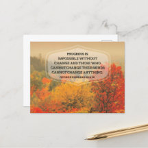 George Bernard Shaw, citação inspiracional "Mudar"