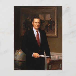 Cartão Postal George Bush