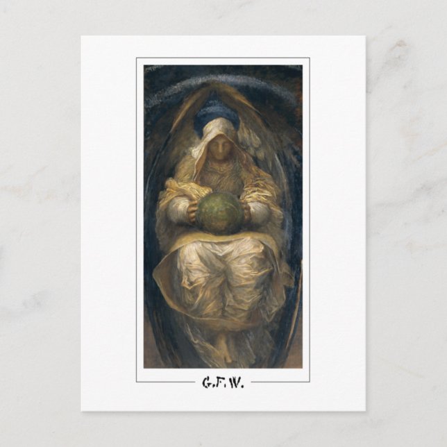 Cartão Postal George Frederic Watts #8 - Cartão-postal de arte (Frente)