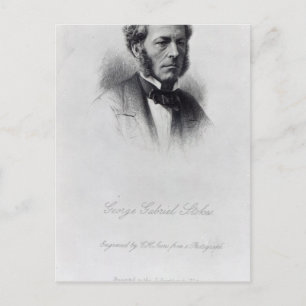 Cartão Postal George Gabriel Stokes