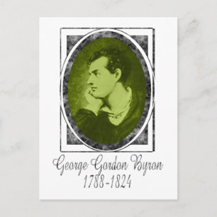 Cartão Postal George Gordon Byron