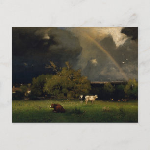 Cartão Postal George Inness - O Arco-Íris