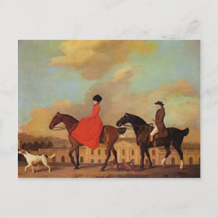 Cartão Postal George Stubbs- John e Sophia Musters