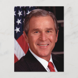 Cartão Postal George W Bush
