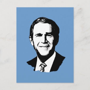 Cartão Postal George W Bush Gear