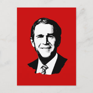 Cartão Postal George W Bush Gear