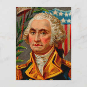 Cartão Postal George Washington Vintage