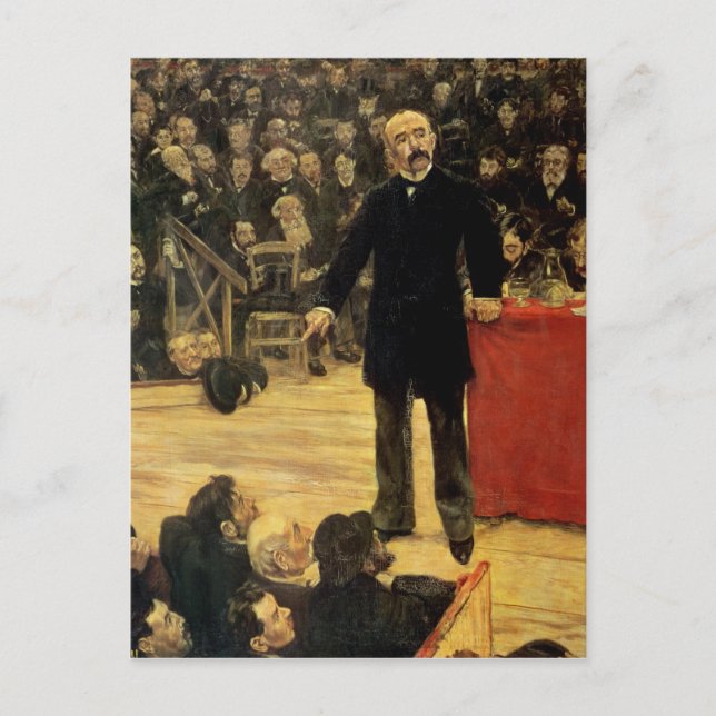 Cartão Postal Georges Clemenceau (Frente)