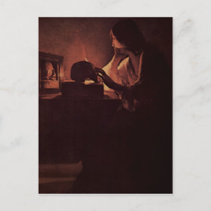 Cartão Postal Georges de La Tour Art