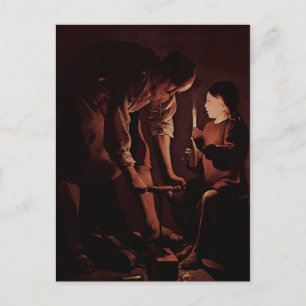 Cartão Postal Georges de La Tour Art