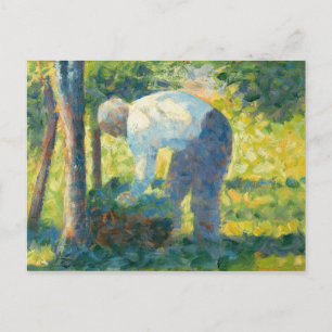 Cartão Postal Georges Pierre Seurat Jardineiro