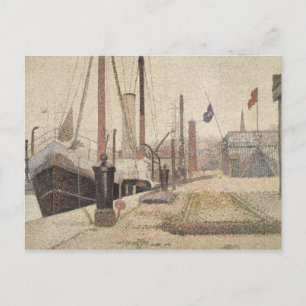 Cartão Postal Georges Pierre Seurat La Maria at Honfleur, 1886