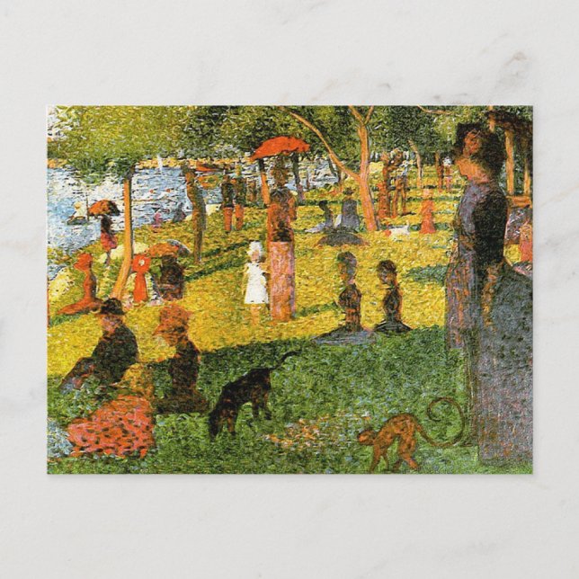 Cartão Postal Georges Seurat (Frente)