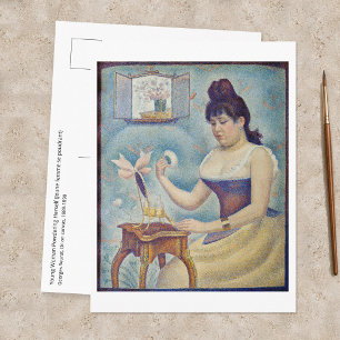 Cartão Postal Georges Seurat - Jovem Mulher Se Poudreando