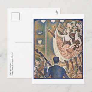 Cartão Postal Georges Seurat - Le Chahut
