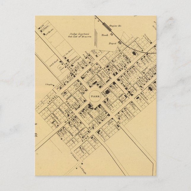 Cartão Postal Georgetown (Frente)