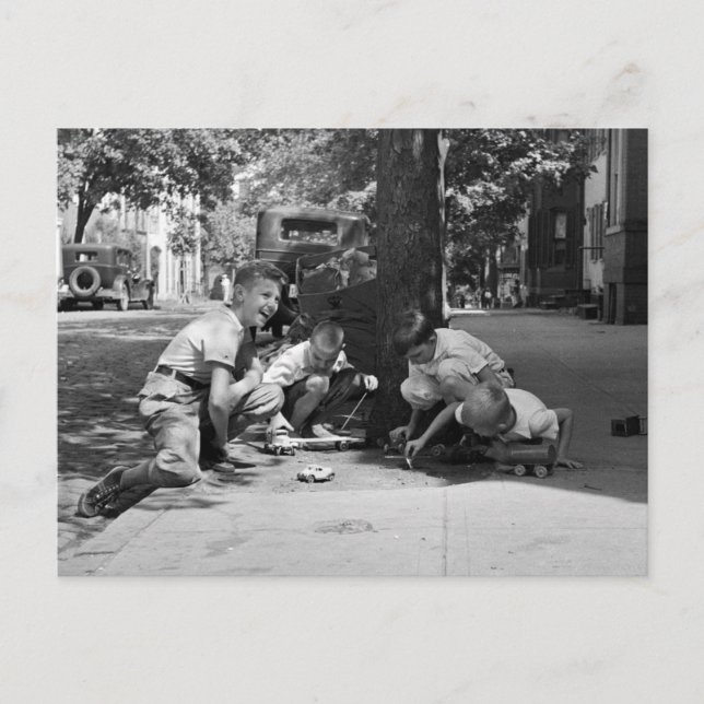 Cartão Postal Georgetown Boys, 1930 (Frente)