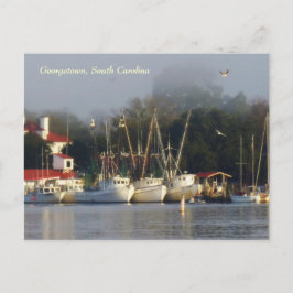 Cartão postal Georgetown Shrimp Boats Souvenir