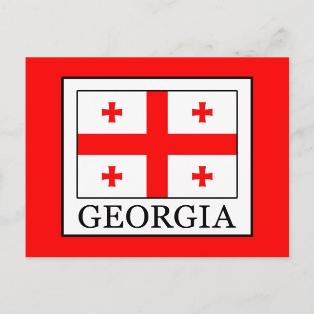 Cartão Postal Geórgia (Frente)