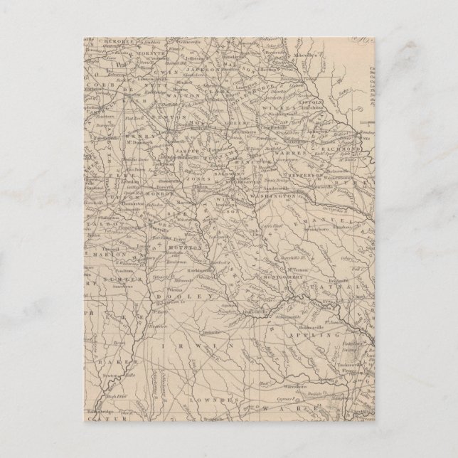 Cartão Postal Geórgia (Frente)