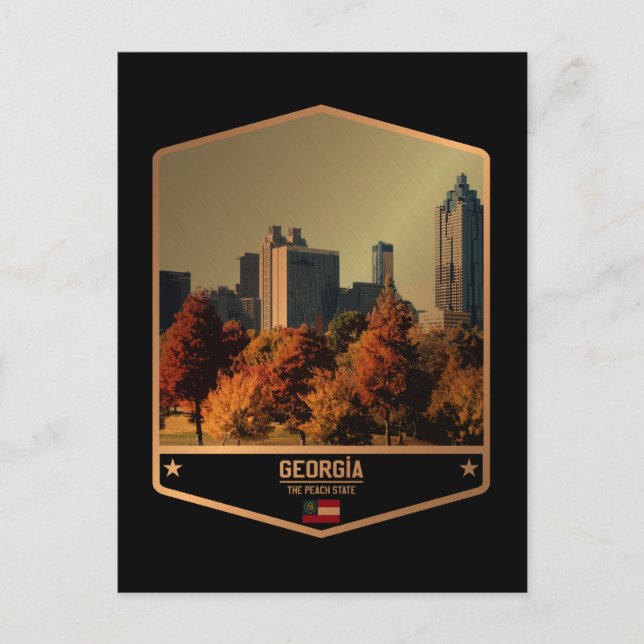 Cartão Postal Geórgia (Frente)