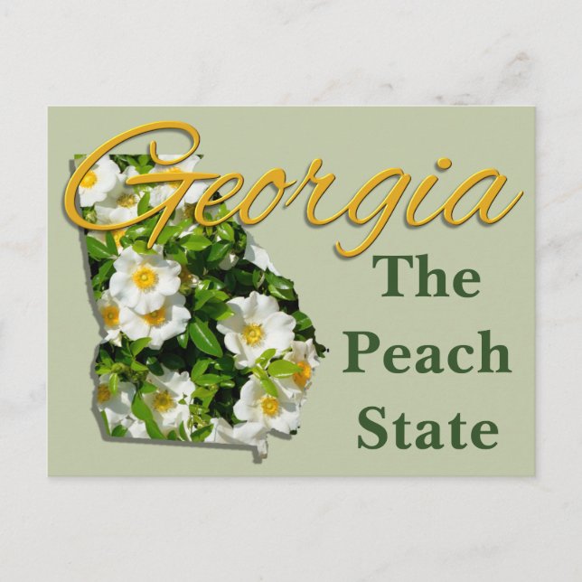 Cartão postal - GEÓRGIA (Frente)