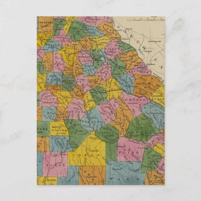 Cartão Postal Geórgia 4 (Frente)