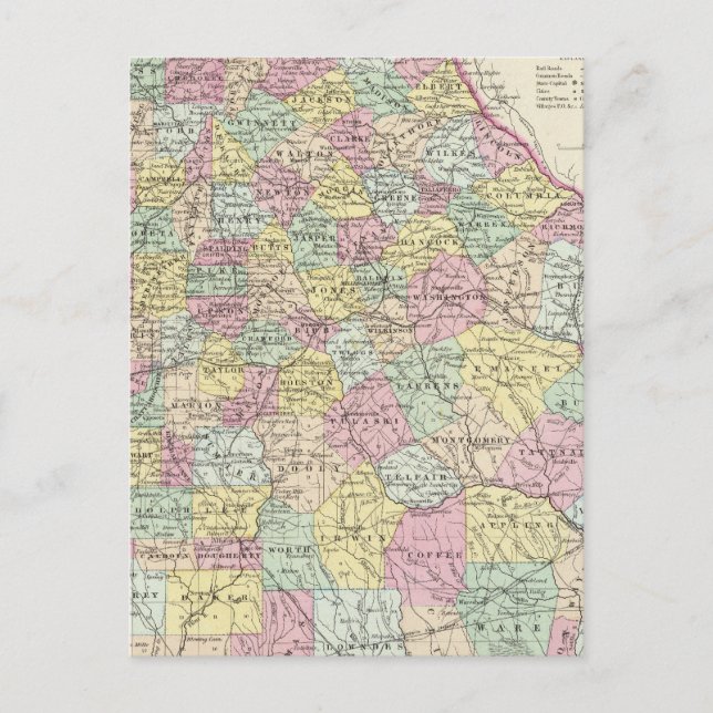 Cartão Postal Geórgia 5 (Frente)