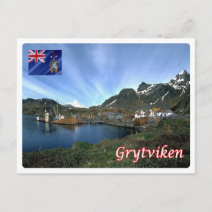 Cartão Postal Geórgia do Sul e Sandwich do Sul -