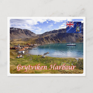 Cartão Postal Geórgia do Sul e Sandwich do Sul I-