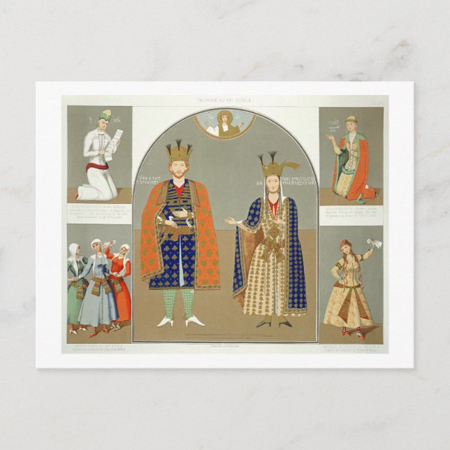 Cartão Postal Geórgia no século XV: Rei Alexandre I (141) (Frente)