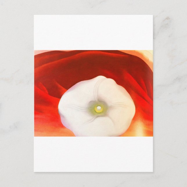 Cartão Postal georgia o'keeffe art (Frente)