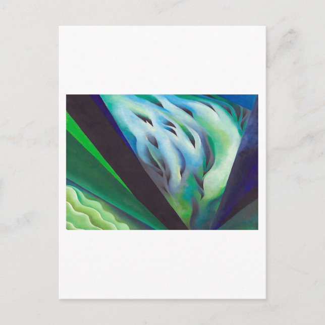 Cartão Postal georgia o'keeffe art (Frente)