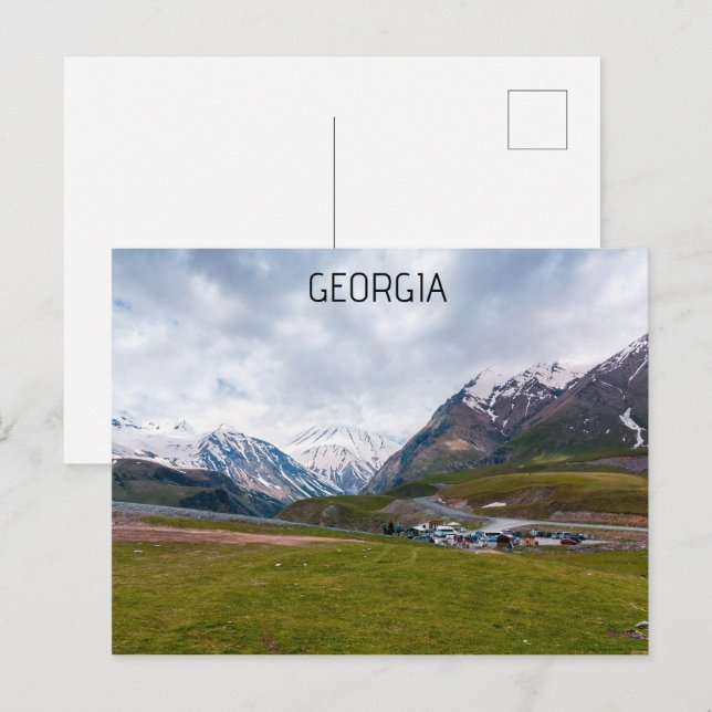Cartão Postal Georgia Sakartvelo (Frente/Verso)