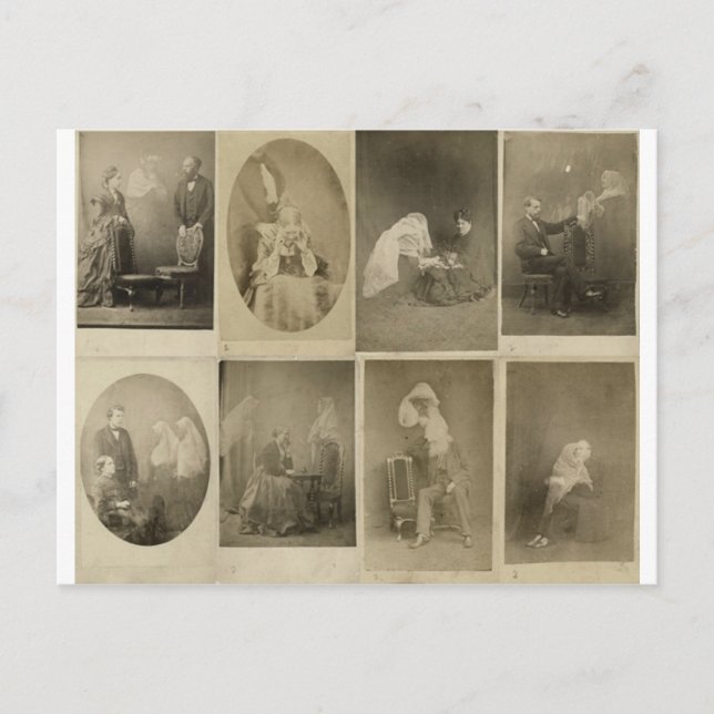 Cartão Postal Georgiana Houghton (Frente)