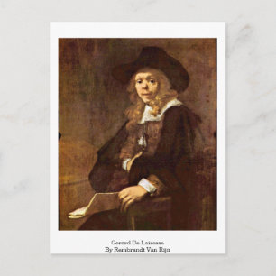 Cartão Postal Gerard De Lairesse Por Rembrandt Van Rijn